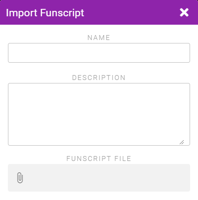 Funscript Pattern